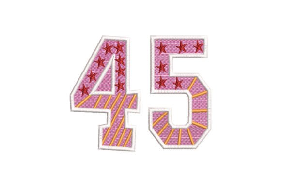 45: A Designer’s Review of the Perfect Sweatshirt Embroidery Motif