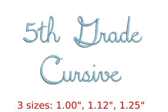5th Grade Cursive Embroidery Font: A Designer’s Real-World Review
