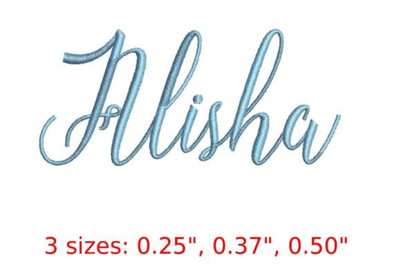 Alisha Embroidery Font: A Designer’s Review for Boutique Sweatshirts