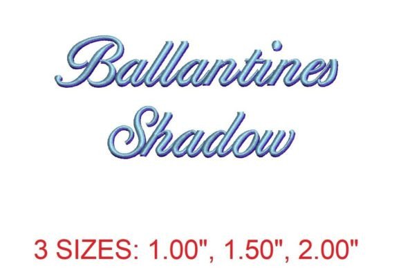 Ballantines Shadow Embroidery Font: A Designer’s Review for Small Business Branding
