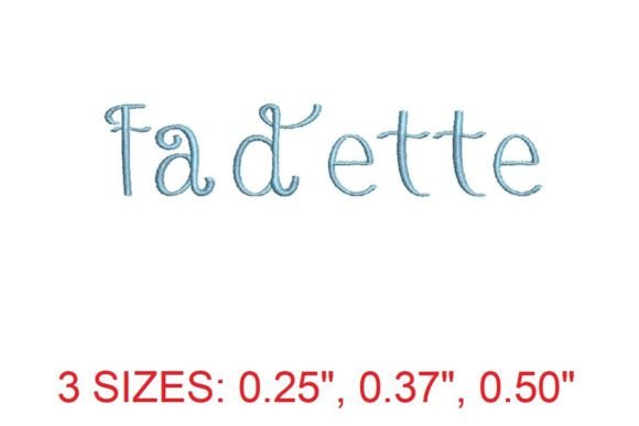 Fadette Embroidery Font: A Designer’s Review for Boutique Apparel Projects