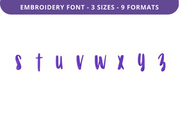 Fifty First Dates Font S to Z: A Seasonal Embroidery Designer’s Honest Review