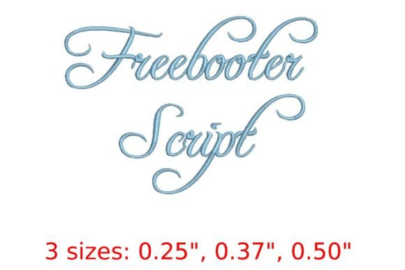 Freebooter Embroidery Font: A Designer’s Review for Handmade Gift Projects