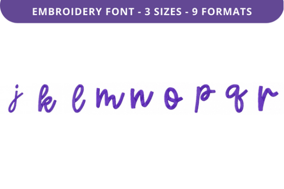 Greatly Beloved Font: A Designer’s Take on Lowercase J to R for Sweatshirts