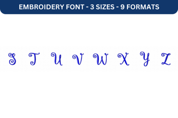 Lettres Douces Font Upper S to Z: A Seasonal Embroidery Review