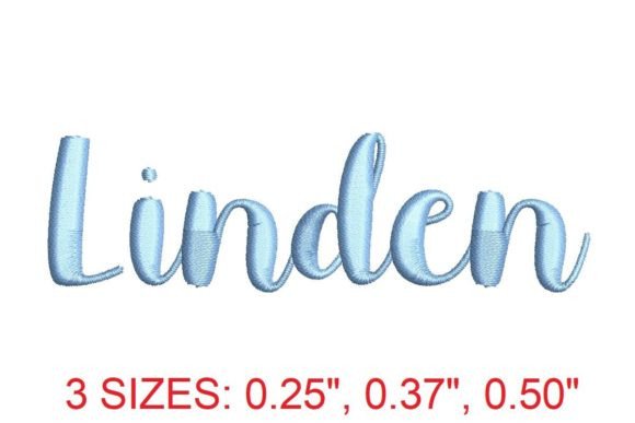 Linden Embroidery Font: A Seller’s Review for Etsy & Small Shop Use