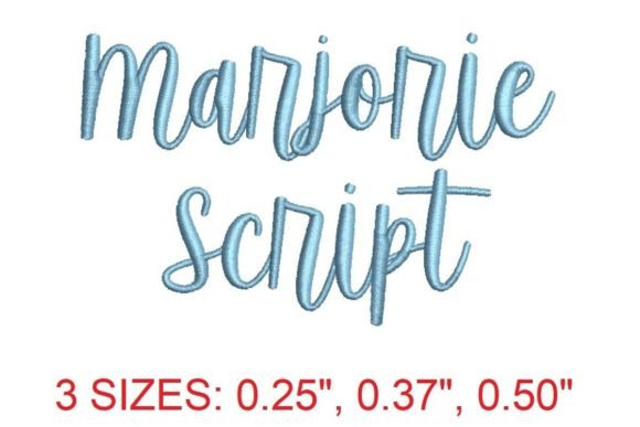 Marjorie Script Embroidery Font: A Designer’s Review for Personalized Gifts