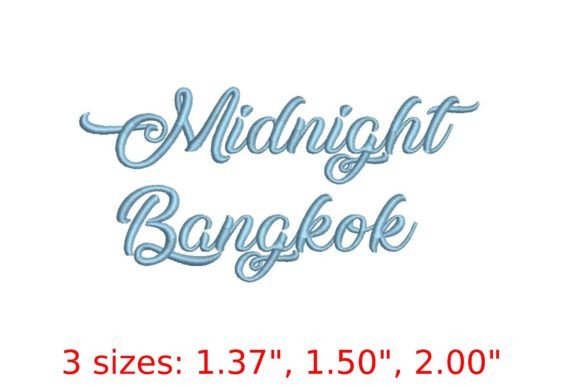 Midnight Bangkok Embroidery Font: A Designer’s Seasonal Review