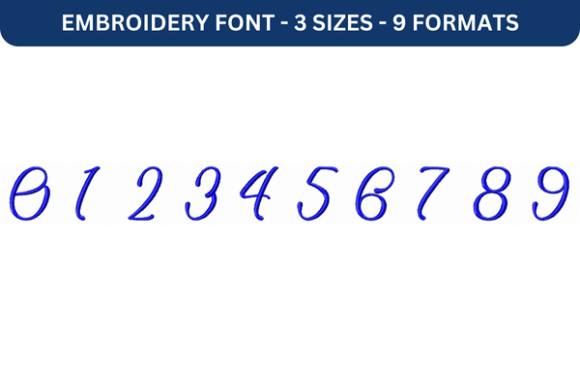 Reviewing Lovely Home Font Number 0 to 9 for Personalized Embroidery Gifts