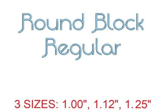 Round Block Regular Font: A Designer’s Real-World Embroidery Review
