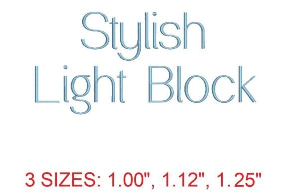 Stylish Light Block Embroidery Font: A Designer’s Honest Review for Personalized Gifts