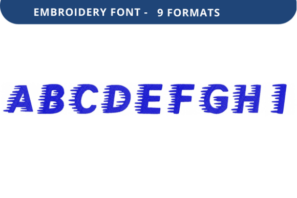 Winter Sprinter Font: Lowercase Letters That Bring Personality to Embroidery